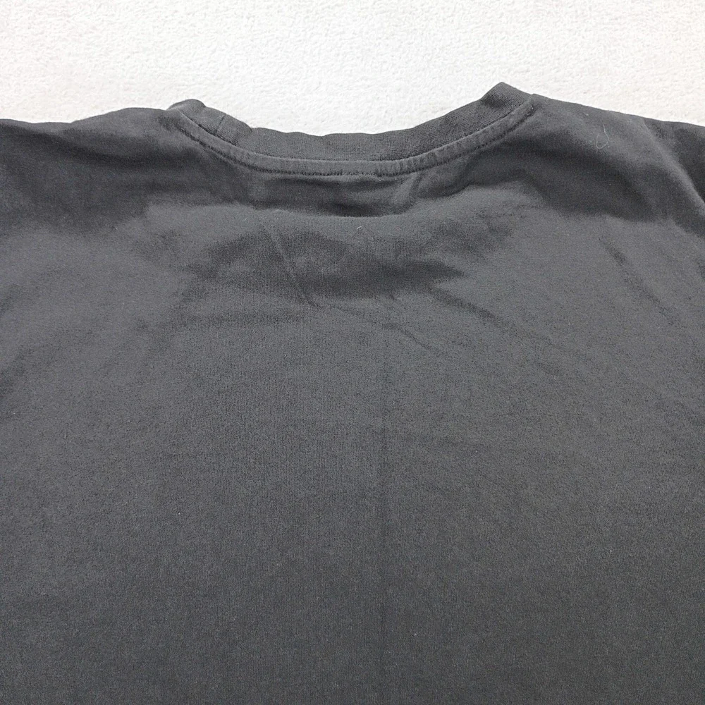 Adidas Mens Climalite Graphic T-Shirt Black Medium Multi-Color Logo